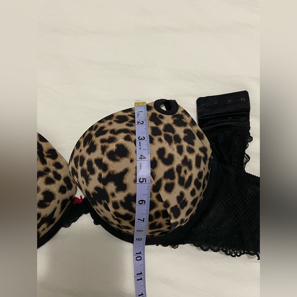Torrid 44D Leopard Print Push-up Bra - Picture 5 of 14